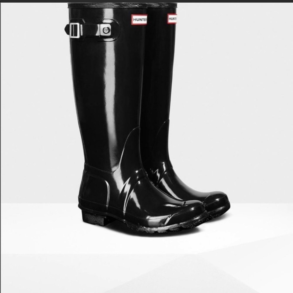 Hunter rain boots sz 8
